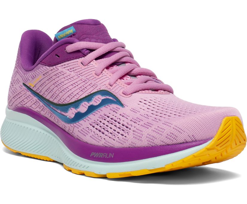 Saucony Guide 14 Löparskor Dam Rosa Lila | Sverige 782AHK